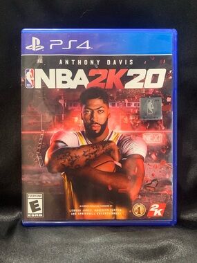 NBA 2K20 Anthony Davis PS4 Video Game Rated E EUC